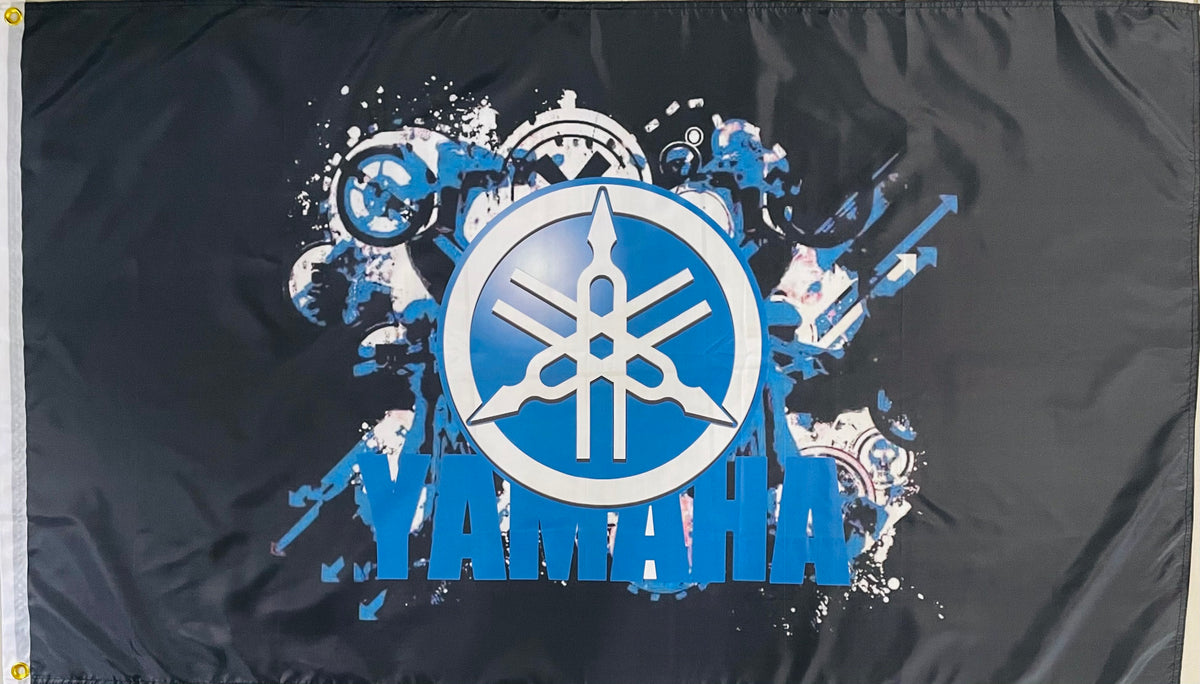 YAMAHA SNOWMOBILES 3x5ft FLAG BANNER MAN CAVE GARAGE – Flag Xpress