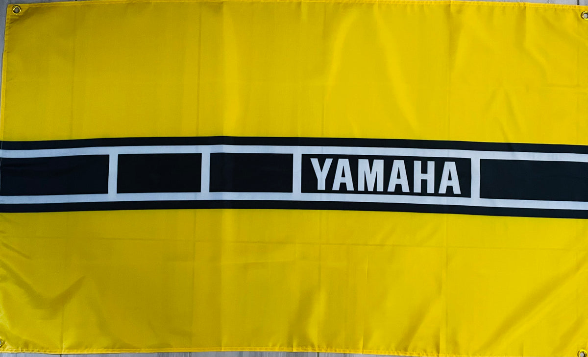 YAMAHA SNOWMOBILES 3x5ft FLAG BANNER MAN CAVE GARAGE Flag Xpress