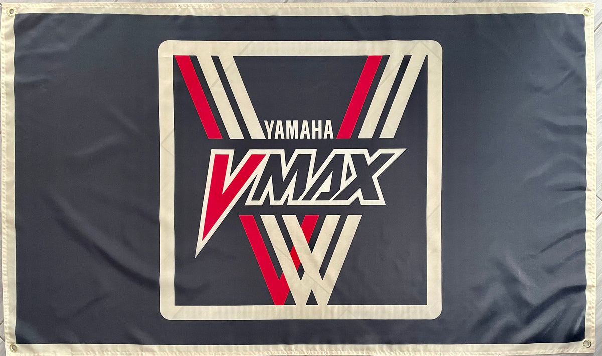 YAMAHA V-MAX SNOWMOBILES 3X5FT FLAG BANNER MAN CAVE GARAGE – Flag Xpress