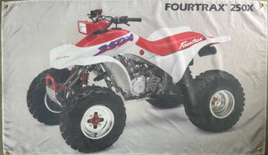 HONDA TRX 250 X FOURTRAX 3x5ft FLAG BANNER MAN CAVE GARAGE