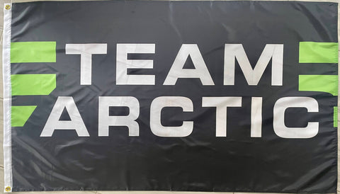 TEAM ARTIC SNOWMOBILES 3x5ft FLAG BANNER MAN CAVE GARAGE