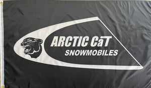 ARCTIC CAT VINTAGE SNOWMOBILES 3X5FT FLAG BANNER MAN CAVE GARAGE