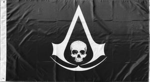 ASSASSIN'S CREED GAME 3x5ft FLAG BANNER MAN CAVE GARAGE