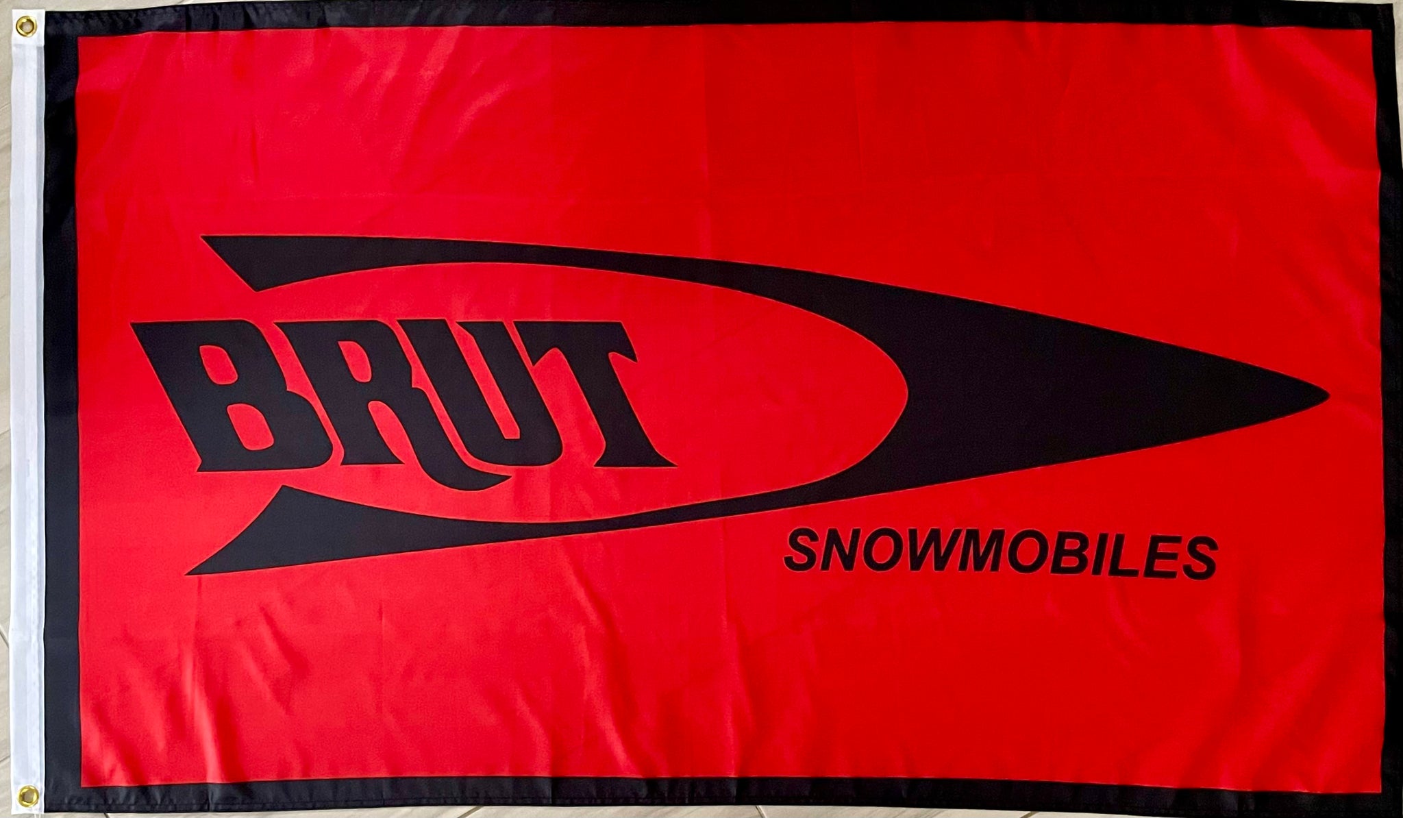 BRUT SNOWMOBILES 3x5ft FLAG BANNER MAN CAVE GARAGE