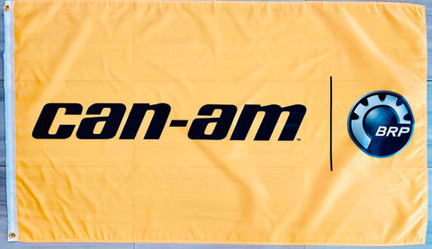 CAN-AM OFF-ROAD ON-ROAD 3x5ft FLAG BANNER MAN CAVE GARAGE