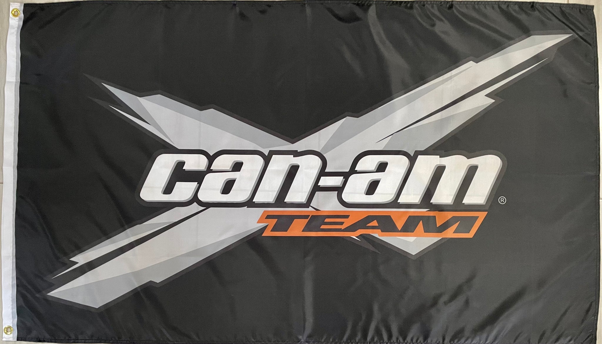 CAN-AM TEAM OFF-ROAD ON-ROAD 3x5ft FLAG BANNER MAN CAVE GARAGE