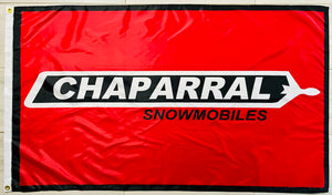 CHAPARRAL SNOWMOBILES 3x5ft FLAG BANNER MAN CAVE GARAGE