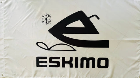 ESKIMO SNOWMOBILES 3x5ft FLAG BANNER MAN CAVE GARAGE