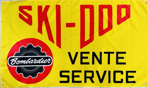 SKI-DOO SNOWMOBILES 3x5ft FLAG BANNER MAN CAVE GARAGE