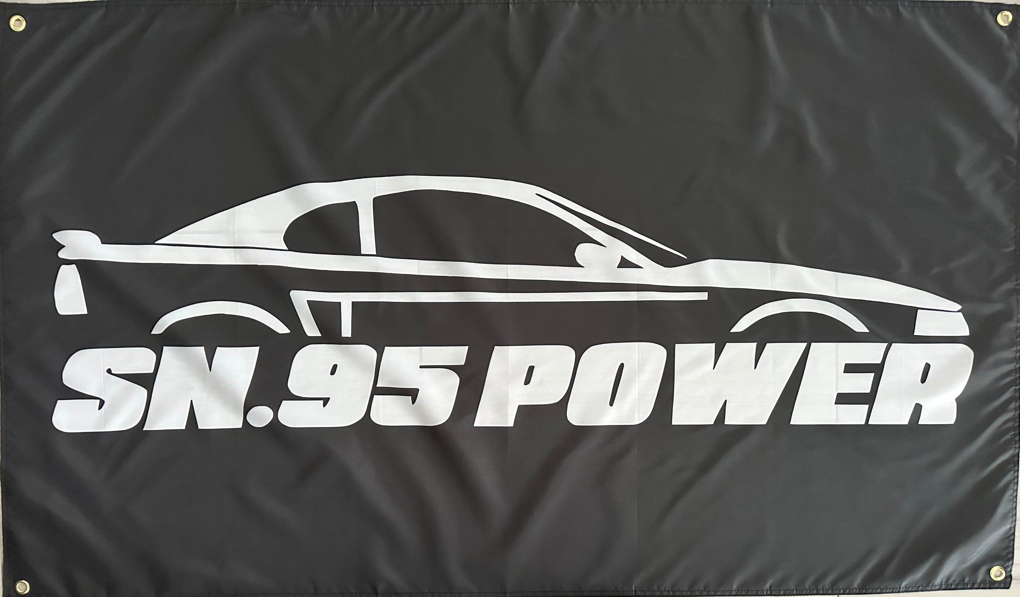FORD MUSTANG SN 95 POWER 3X5FT CARS FLAG BANNER MAN CAVE GARAGE