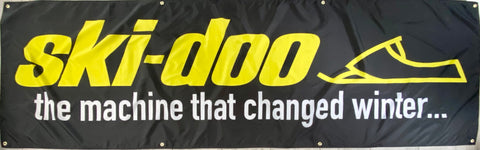 SKI-DOO 3X10FT FLAG BANNER MAN CAVE GARAGE