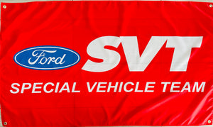 FORD SVT MUSTANG 3X5FT CARS FLAG BANNER MAN CAVE GARAGE
