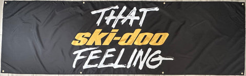 SKI-DOO 3X10FT FLAG BANNER MAN CAVE GARAGE