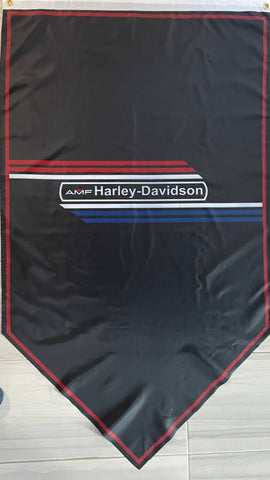 HARLEY-DAVIDSON AMF MOTORCYCLES 3X5FT FLAG BANNER MAN CAVE GARAGE