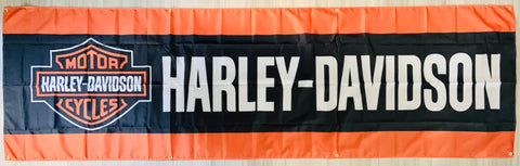 HARLEY-DAVIDSON 3X10FT FLAG BANNER MAN CAVE GARAGE