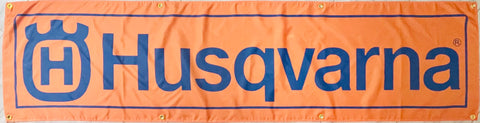 HUSQVARNA 2X8FT FLAG BANNER MAN CAVE GARAGE