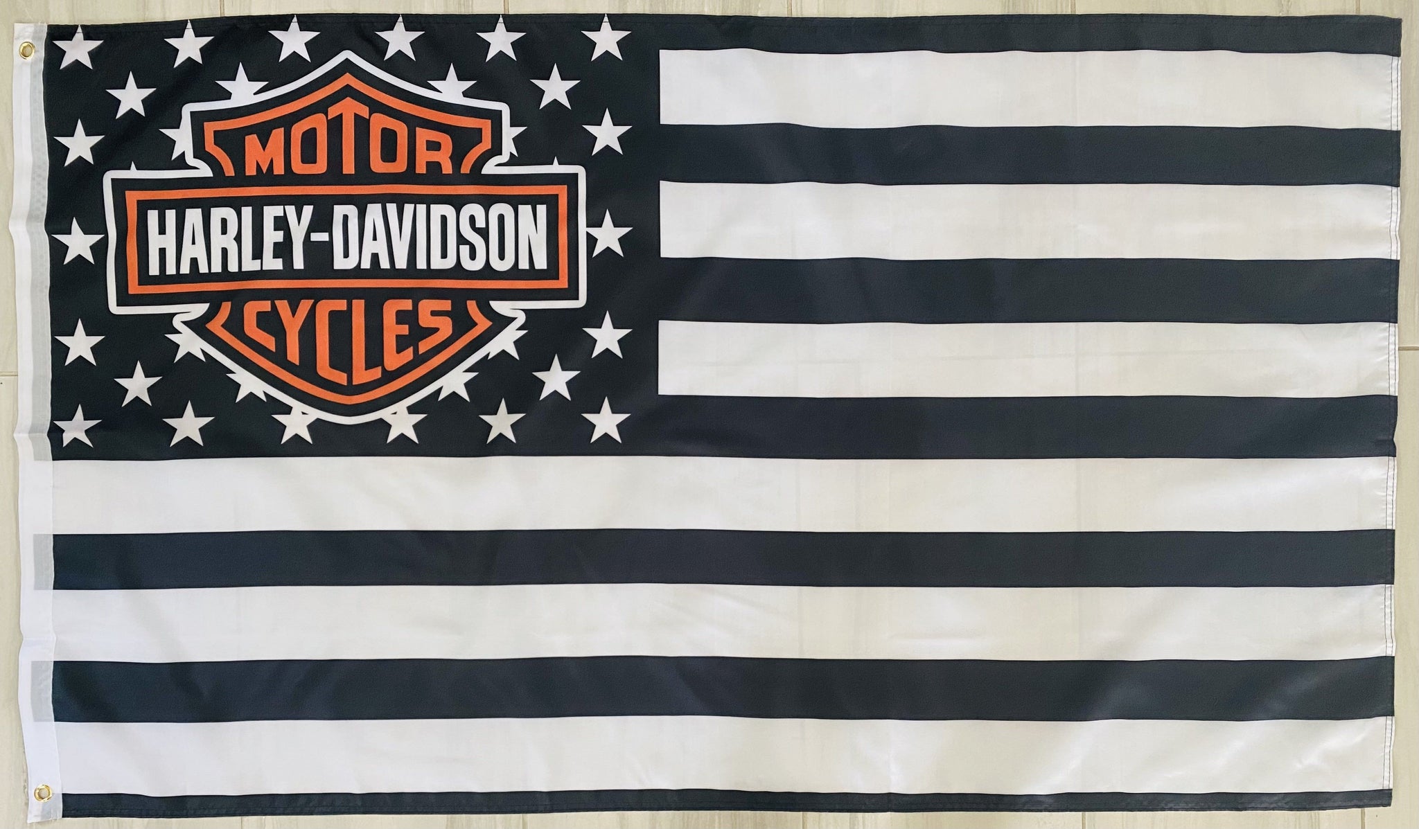 HARLEY DAVIDSON USA 3x5ft FLAG BANNER MAN CAVE GARAGE