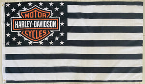 HARLEY DAVIDSON USA 3x5ft FLAG BANNER MAN CAVE GARAGE