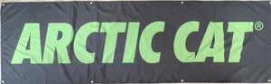 ARCTIC CAT GREEN 3X10FT FLAG BANNER MAN CAVE GARAGE