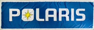 POLARIS 3X10FT FLAG BANNER MAN CAVE GARAGE