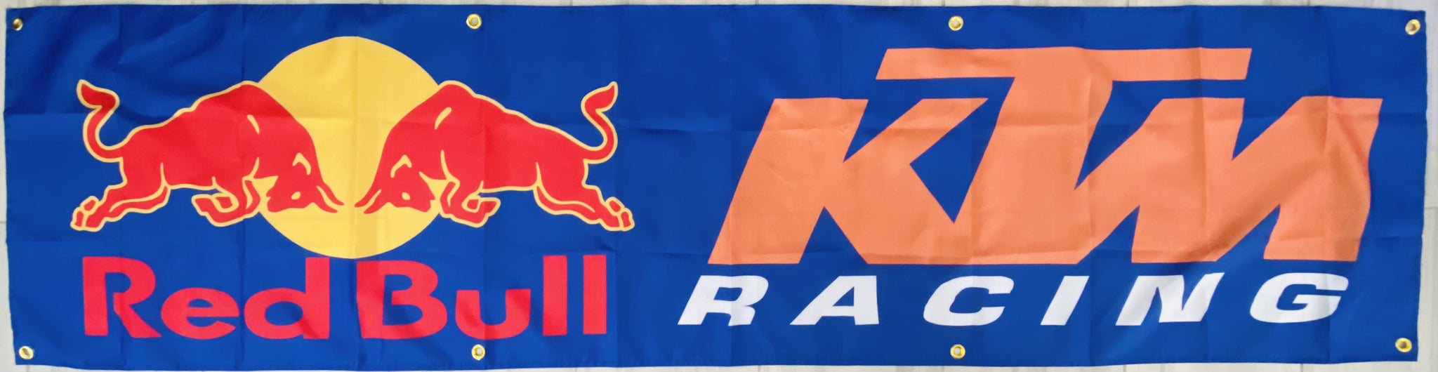 KTM RED BULL 2X8FT FLAG BANNER MAN CAVE GARAGE