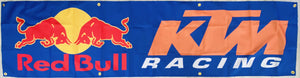 KTM RED BULL 2X8FT FLAG BANNER MAN CAVE GARAGE