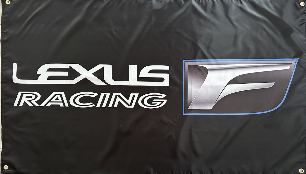 LEXUS RACING 3X5FT FLAG BANNER MAN CAVE GARAGE – Flag Xpress