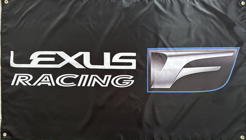 LEXUS RACING 3X5FT FLAG BANNER MAN CAVE GARAGE