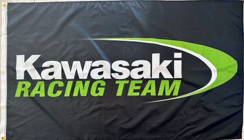 KAWASAKI 3x5ft FLAG BANNER MAN CAVE GARAGE