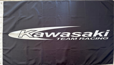 KAWASAKI 3x5ft FLAG BANNER MAN CAVE GARAGE