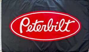 PETERBILT TRUCKS VAN 3x5ft FLAG BANNER MAN CAVE GARAGE