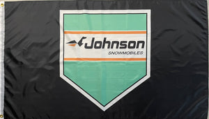 JOHNSON EVINRUDE SNOWMOBILES 3x5ft FLAG BANNER MAN CAVE GARAGE