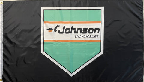 JOHNSON EVINRUDE SNOWMOBILES 3x5ft FLAG BANNER MAN CAVE GARAGE