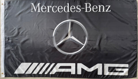 MERCEDES-BENZ AMG CARS 3x5ft FLAG BANNER MAN CAVE GARAGE