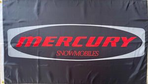 MERCURY SNOWMOBILES 3x5ft FLAG BANNER MAN CAVE GARAGE