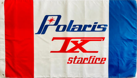 POLARIS TX STARFIRE SNOWMOBILES  3x5ft FLAG BANNER MAN CAVE GARAGE