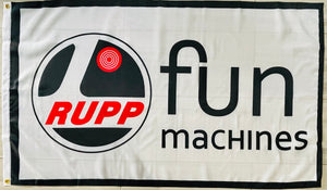 RUPP FUN MACHINES SNOWMOBILES 3x5ft FLAG BANNER MAN CAVE GARAGE