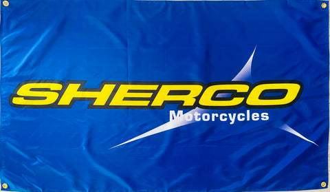 SHERCO MOTORCYCLES 3x5ft FLAG BANNER MAN CAVE GARAGE