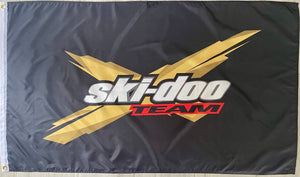 SKI-DOO X TEAM SNOWMOBILES 3x5ft FLAG BANNER MAN CAVE GARAGE