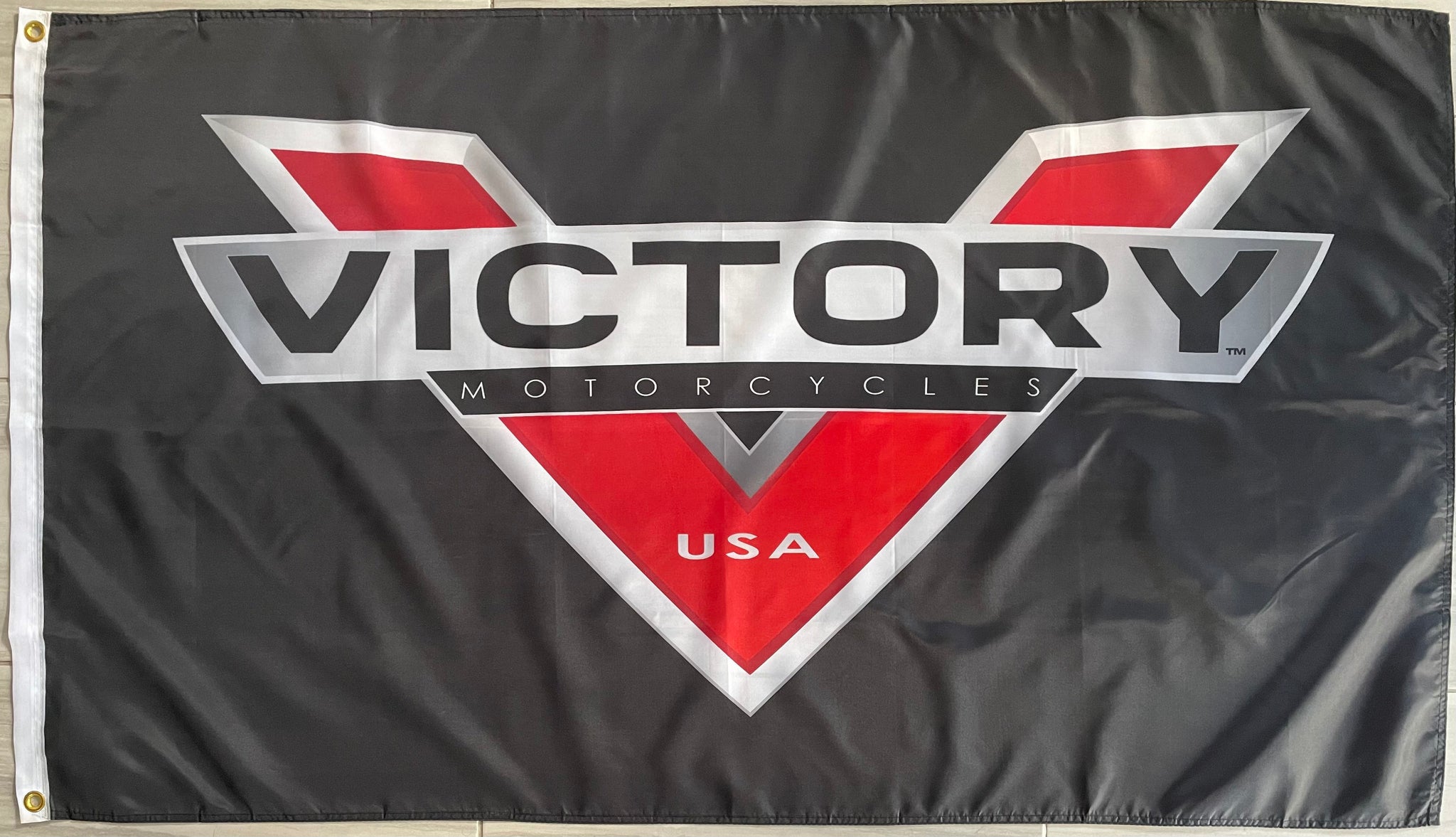 VICTORY MOTORCYCLES 3x5ft FLAG BANNER MAN CAVE GARAGE