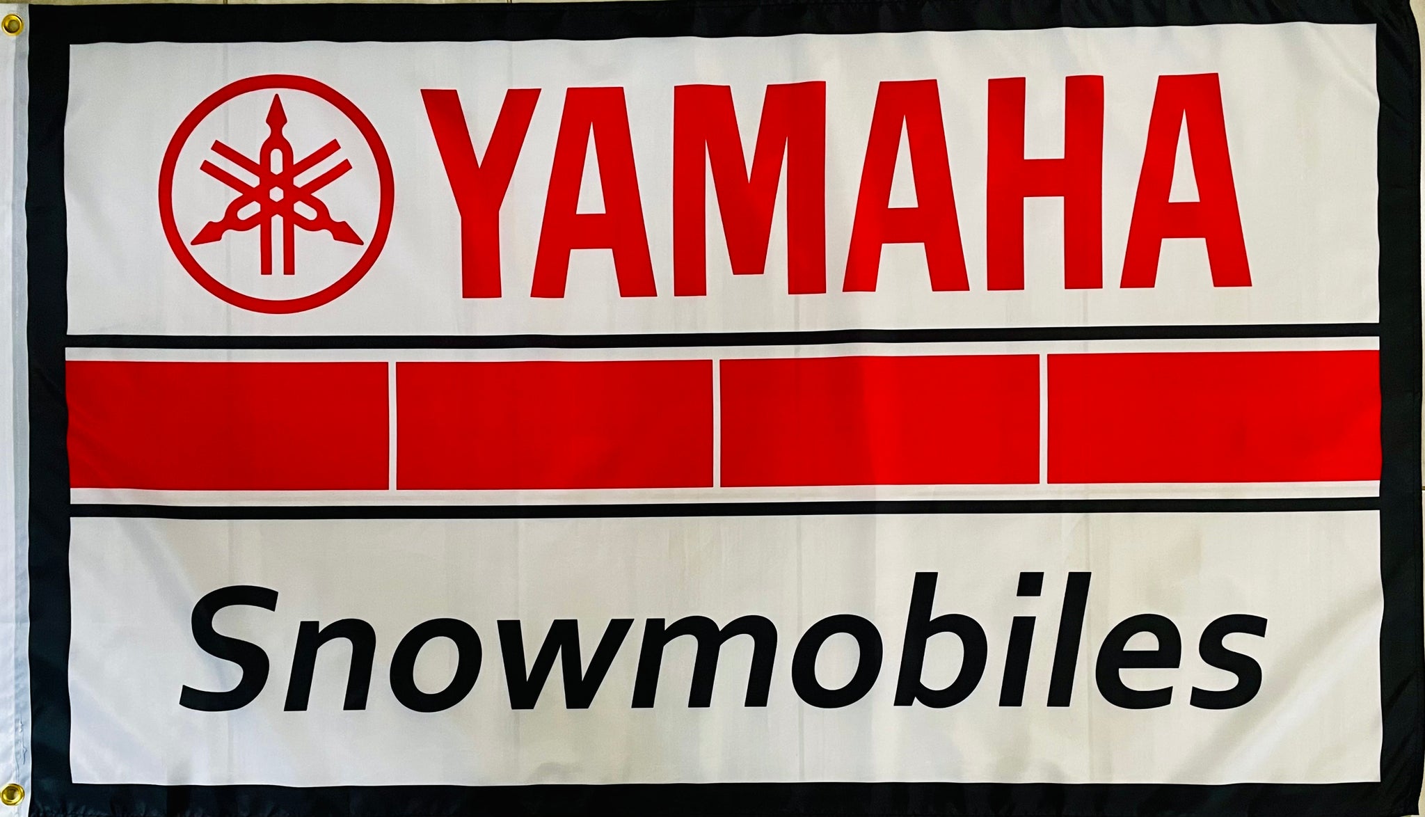 YAMAHA SNOWMOBILES 3x5ft FLAG BANNER MAN CAVE GARAGE