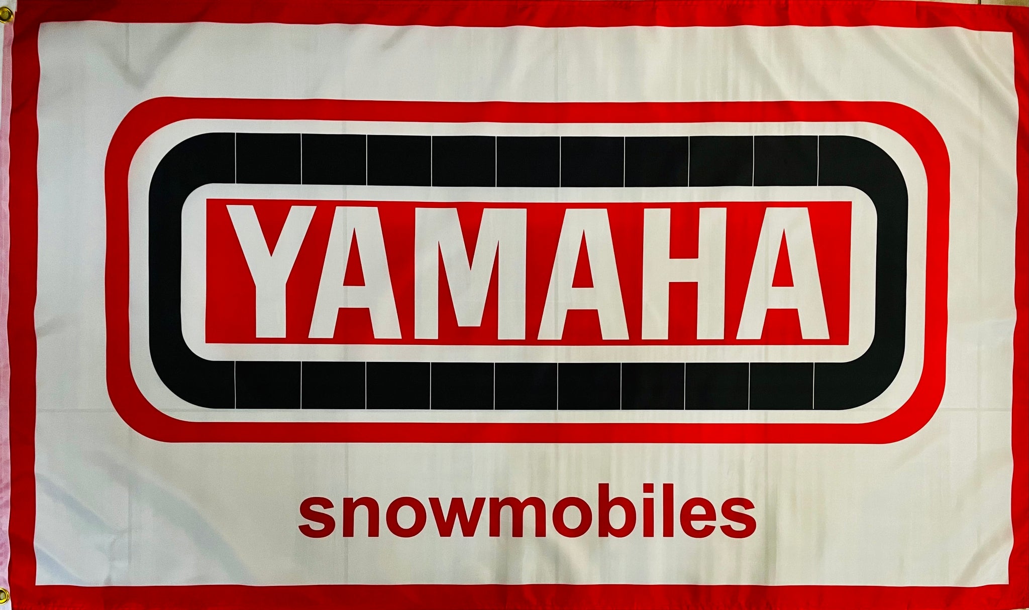 YAMAHA SNOWMOBILES 3x5ft FLAG BANNER MAN CAVE GARAGE