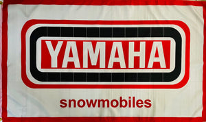 YAMAHA SNOWMOBILES 3x5ft FLAG BANNER MAN CAVE GARAGE