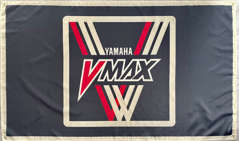 YAMAHA V-MAX SNOWMOBILES 3X5FT FLAG BANNER MAN CAVE GARAGE