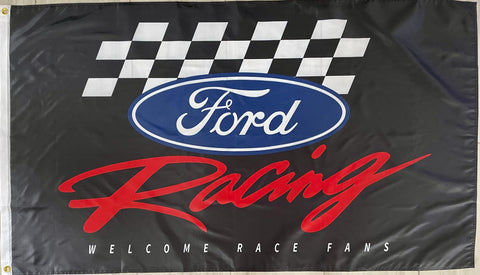 FORD RACING CARS 3x5ft FLAG BANNER MAN CAVE GARAGE