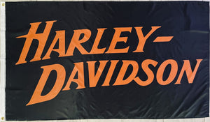 HARLEY DAVIDSON 3x5ft FLAG BANNER MAN CAVE GARAGE