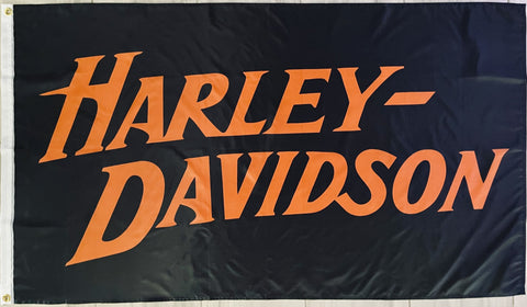 HARLEY DAVIDSON 3x5ft FLAG BANNER MAN CAVE GARAGE